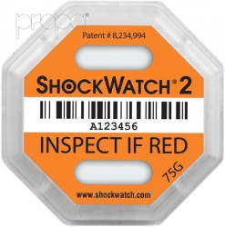 Shockwatch impact indicators