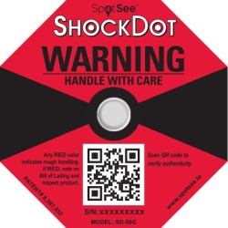 Shockwatch label 