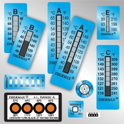 Thermax temperature indicators 