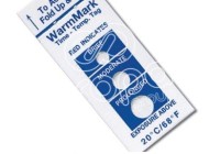 WarmMark and ColdMark temperature indicators 
